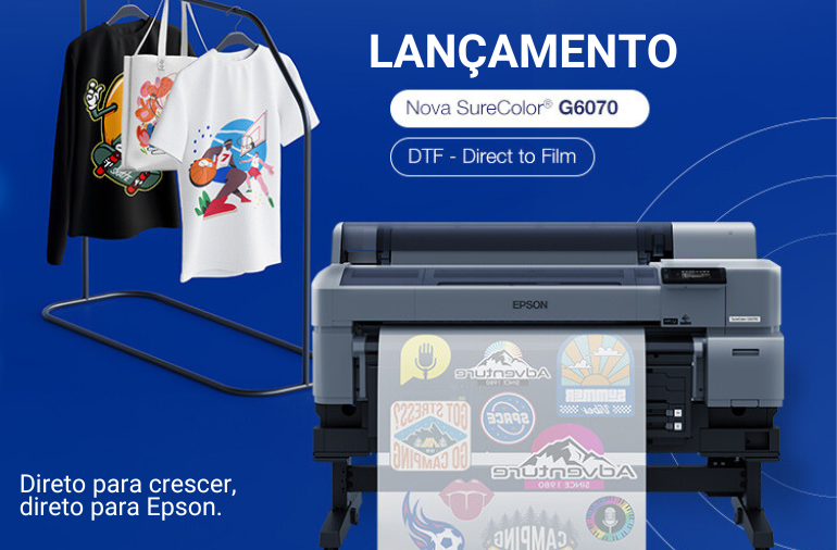 Lançamento Epson SureColor G6070: A Solução Ideal para Impressão Digital de Grande Formato