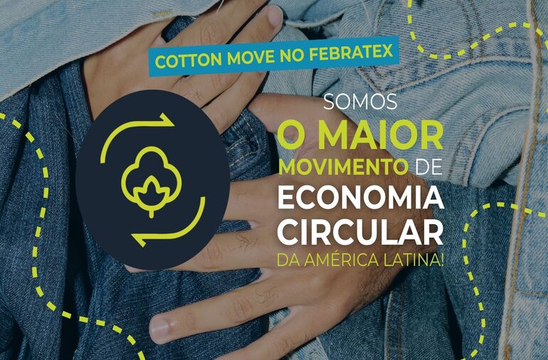 Cotton Move marca presença no Febratex Summit 2025 com destaque para a moda circular na prática